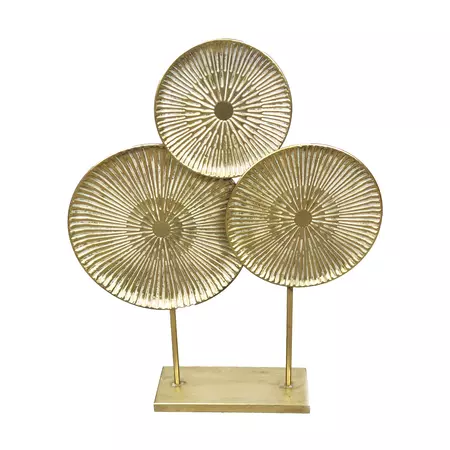 Beeld metaal l49.5b10.5h63.5cm