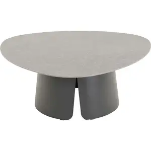 Bijzettafel alva 97x97x37cm antraciet