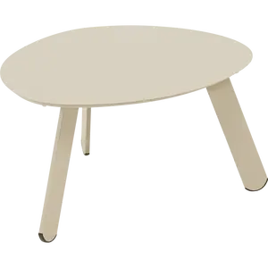 Bijzettafel tiki 55x46x28cm taupe