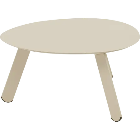 Bijzettafel tiki 55x46x28cm taupe - afbeelding 3