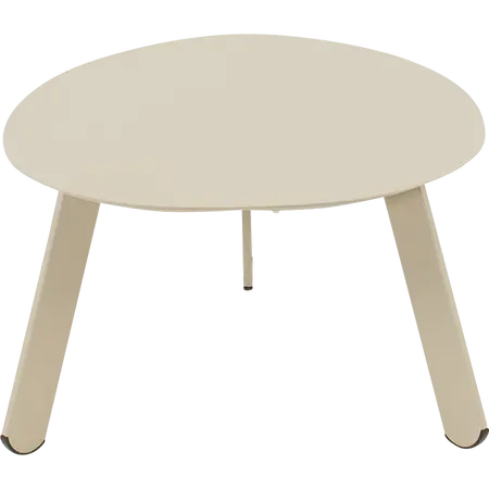 Bijzettafel tiki 55x46x28cm taupe - afbeelding 4