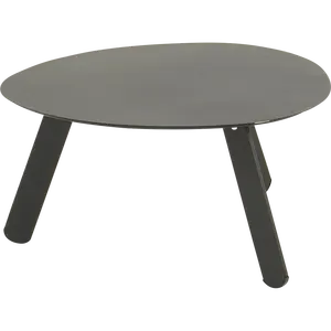 Bijzettafel tiki 55x46x28cm zwart - afbeelding 3