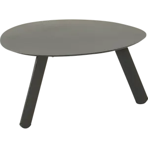 Bijzettafel tiki 55x46x28cm zwart - afbeelding 5