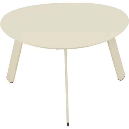 Bijzettafel tiki 74x60x36cm creme - afbeelding 2