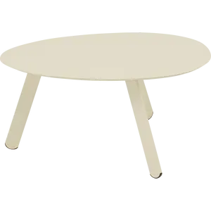 Bijzettafel tiki 74x60x36cm creme - afbeelding 3