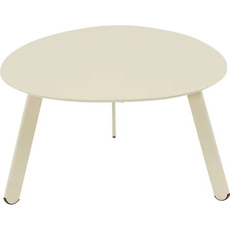 Bijzettafel tiki 74x60x36cm creme - afbeelding 4