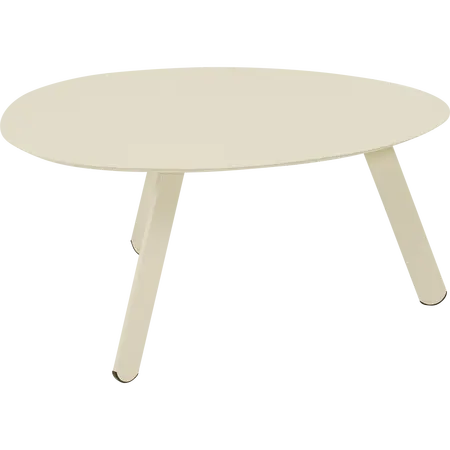 Bijzettafel tiki 74x60x36cm creme - afbeelding 5