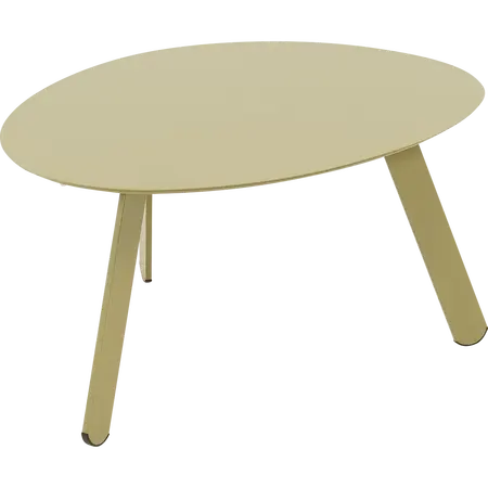 Bijzettafel tiki 74x60x36cm groen - afbeelding 1