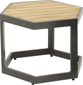 Bijzettafeltje esagono antraciet - afbeelding 2