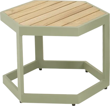 Bijzettafeltje esagono zachtgroen - afbeelding 2