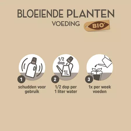 Bio bloeiende planten 500ml - afbeelding 3