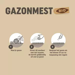 Bio gazonmest voor 15m2 - afbeelding 3