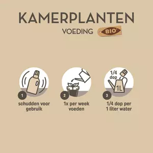 Bio kamerplantvoeding 250ml - afbeelding 3