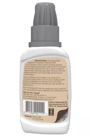 Bio kamerplantvoeding 250ml - afbeelding 2