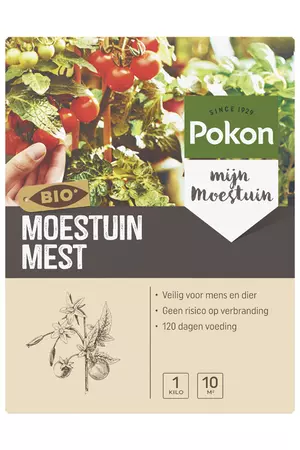 Bio moestuinmest 1kg - afbeelding 1