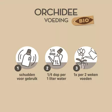 Bio orchidee voeding 250ml - afbeelding 3