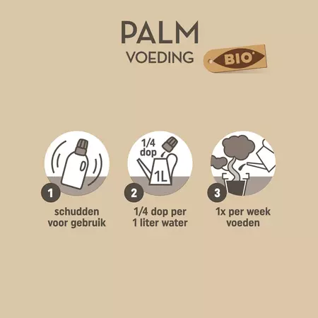 Bio palm voeding 250ml - afbeelding 3