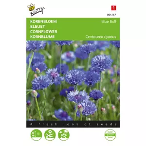 Centaurea cyanus dubbelbloem b 1.5g