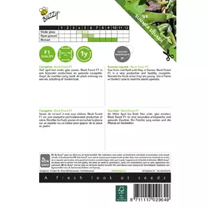 Courgette black forest f1 6zdn - afbeelding 2