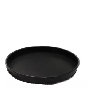 Dienblad metaal d37h4cm zwart - afbeelding 2