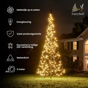 Fairybell l300cm 320led warmwit - afbeelding 4
