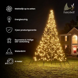 Fairybell twinkle l400cm 640led - afbeelding 2