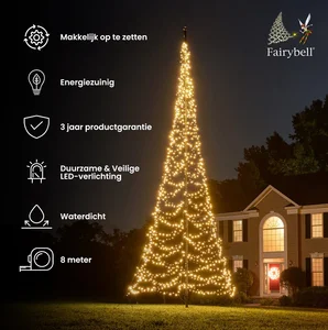 Fairybell twinkle l800 1500led wwit - afbeelding 2