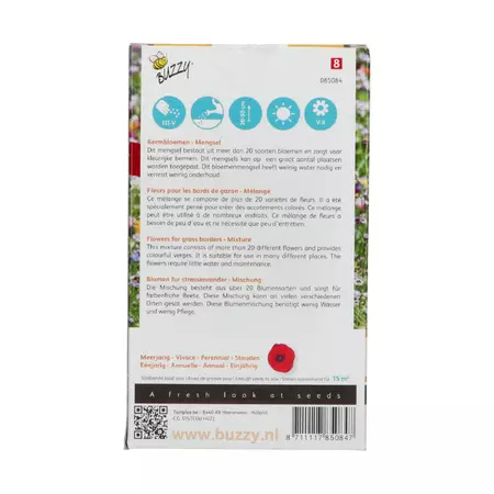 Flower mix bermenmengsel 15m2 - afbeelding 2