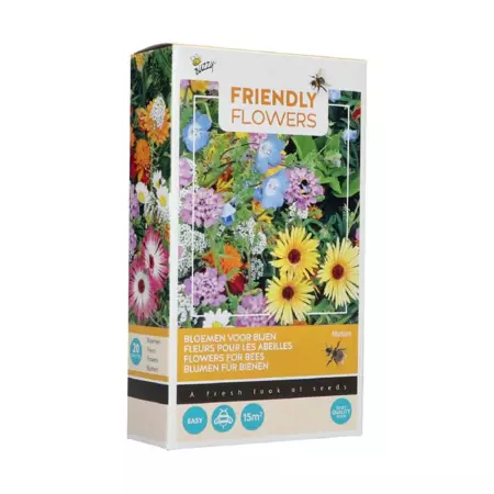 Flower mix bijen laag 15m2 - afbeelding 1