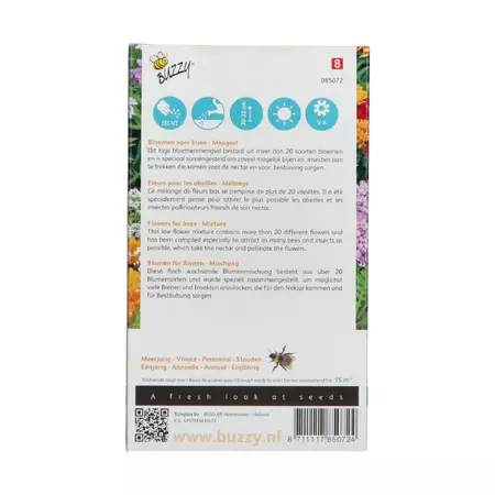 Flower mix bijen laag 15m2 - afbeelding 2