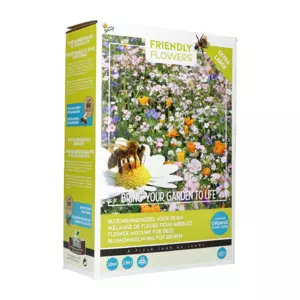 Friendly flowers xl bijen laag 50m2 - afbeelding 1