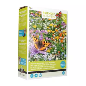 Friendly flowers xl vlinders 50m2 - afbeelding 1