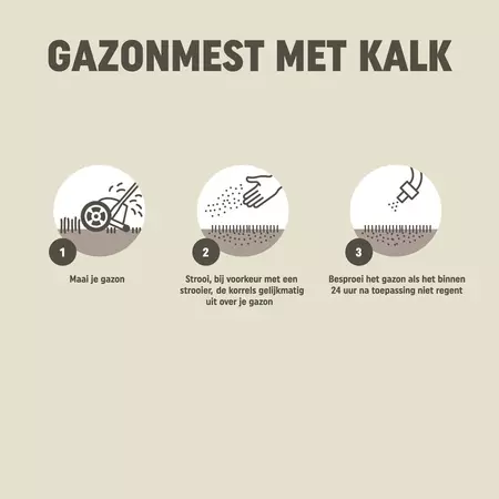Gazonm+kalk 3-in-1 15m2 - afbeelding 3
