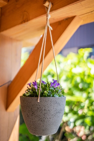 Hangpot nova d19h15cm concrete grey - afbeelding 2