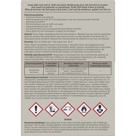 Hardnekkig onkruid cncntrt 100ml - afbeelding 2