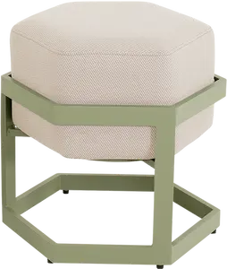 Hocker Esagano Zachtgroen - afbeelding 2