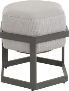 Hocker Esagono Antraciet - afbeelding 2