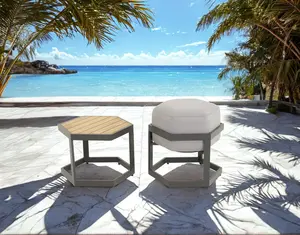 Hocker Esagono Antraciet - afbeelding 3