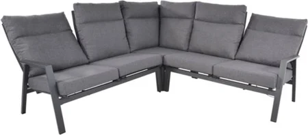 Hoekbank Ohio Antraciet - afbeelding 1