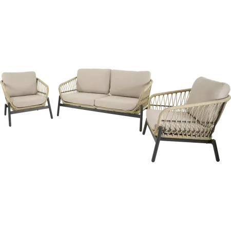 Loungeset Zavi Beige - afbeelding 1