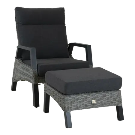 Loungestoel treviso brick - afbeelding 2