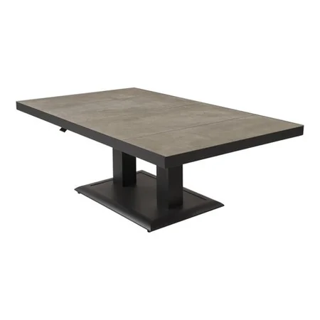 Loungetafel verstelbaar Murcia Negro 140x85cm - afbeelding 2