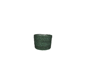 Mand stef zeegras d13h13cm groen - afbeelding 1