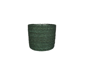 Mand stef zeegras d18h17cm groen - afbeelding 1