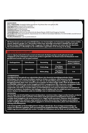 Muizen granen alfachloralose - afbeelding 2