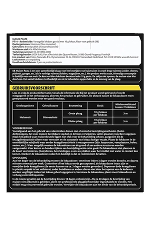 Muizen pasta alfachloralose 2st - afbeelding 2