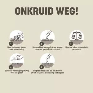 Onkruidmosweg 25m2 3-in-1 - afbeelding 3