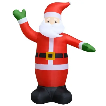 Opblaasbare kerstman 4 meter - afbeelding 1