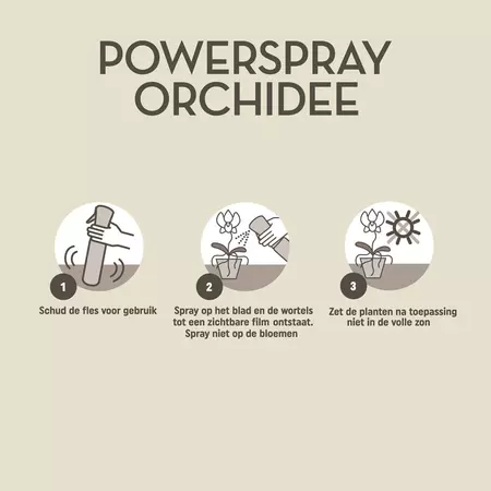 Orchideemeststof powerspray 300ml - afbeelding 3