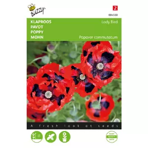 Papaver lady bird 0.5g - afbeelding 2